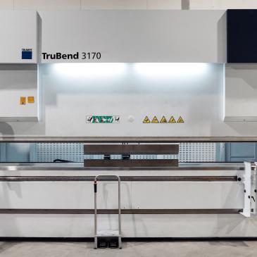 CNC press brake “Trumpf TruBend 3170"